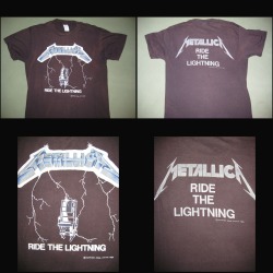 Ride the Lightning - Metal Shirt Collection